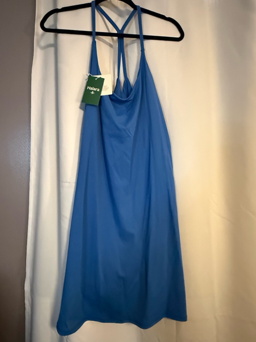 Halara Blue Strappy Athletic Dress